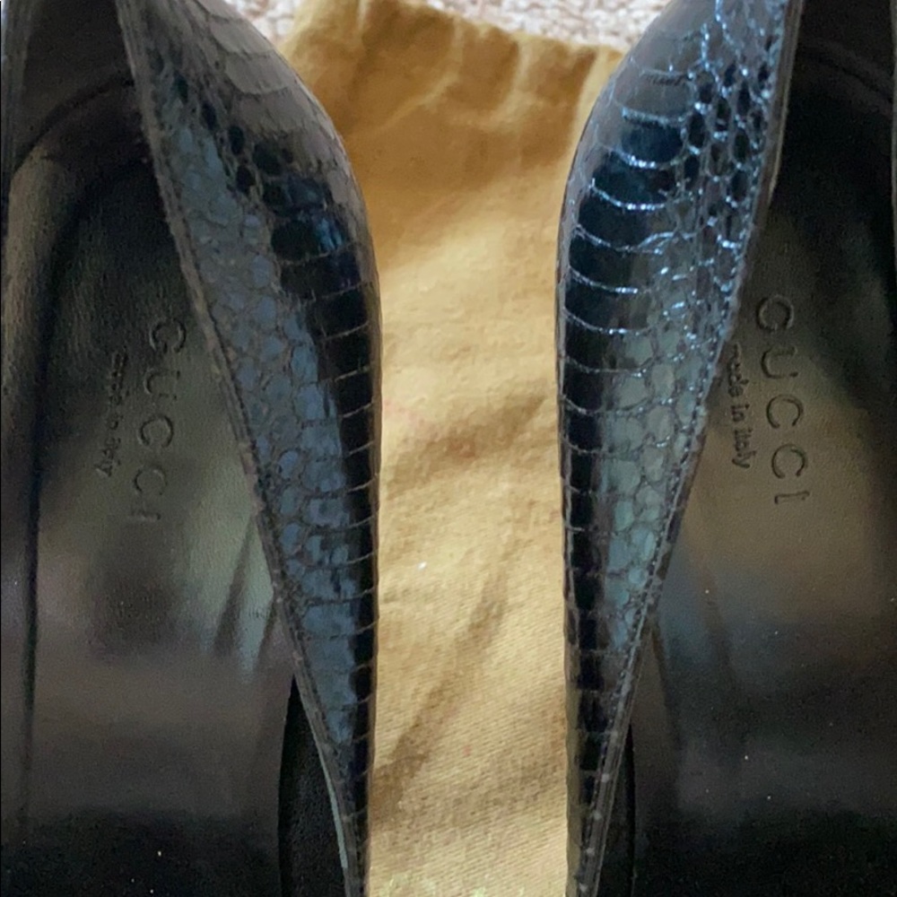Gucci Python Pumps - image 5